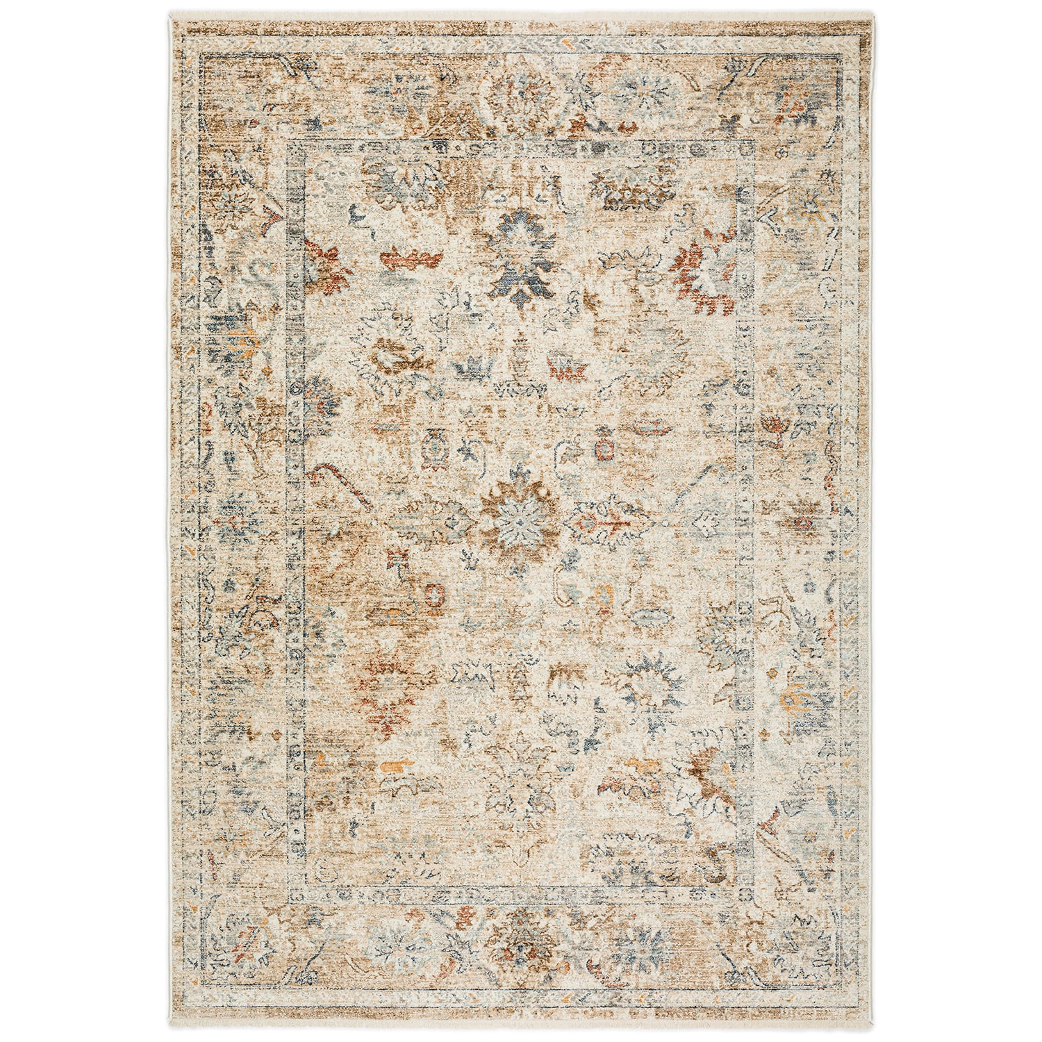 Briella Blue Ivory 9x13 Area Rug (Area Rugs) | AFW.com