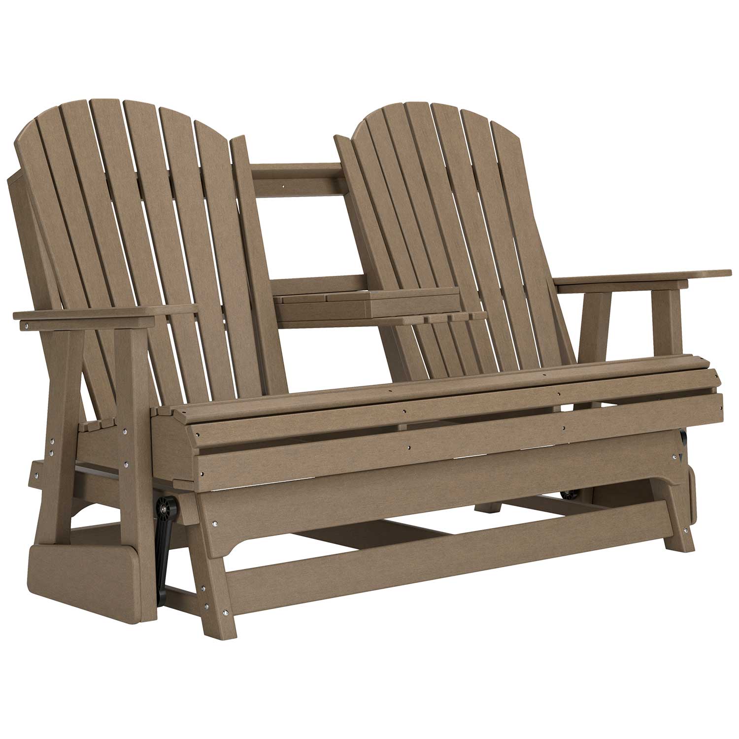 Hyland Wave Gliding Love Seat Natural | P114-835 | AFW.com