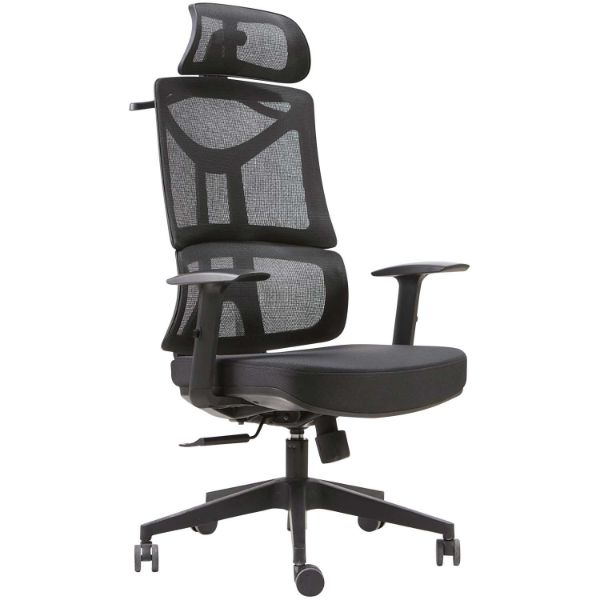 Mesh Office Chair W Adj Lumbar