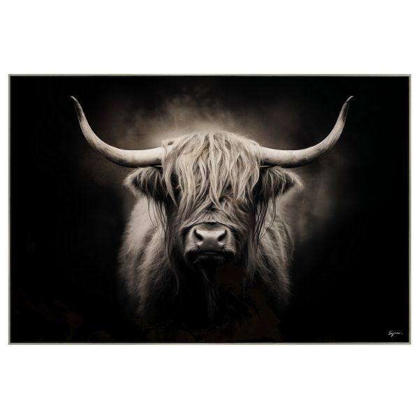 ◾️高音質️UKオリジナル盤/ディラン,ストーンズ,ボウイ他カバーアルバム■COW Highland Cow Dark Background | 121-6985N | Wall Décor | AFW.com