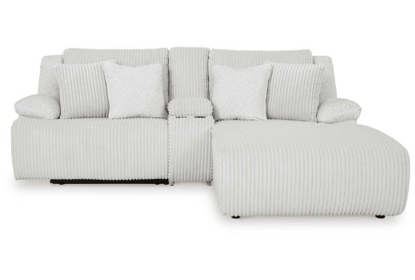 3PC PWR Recline Sectional w/RAF Chaise - Ashley Furniture | AFW.com