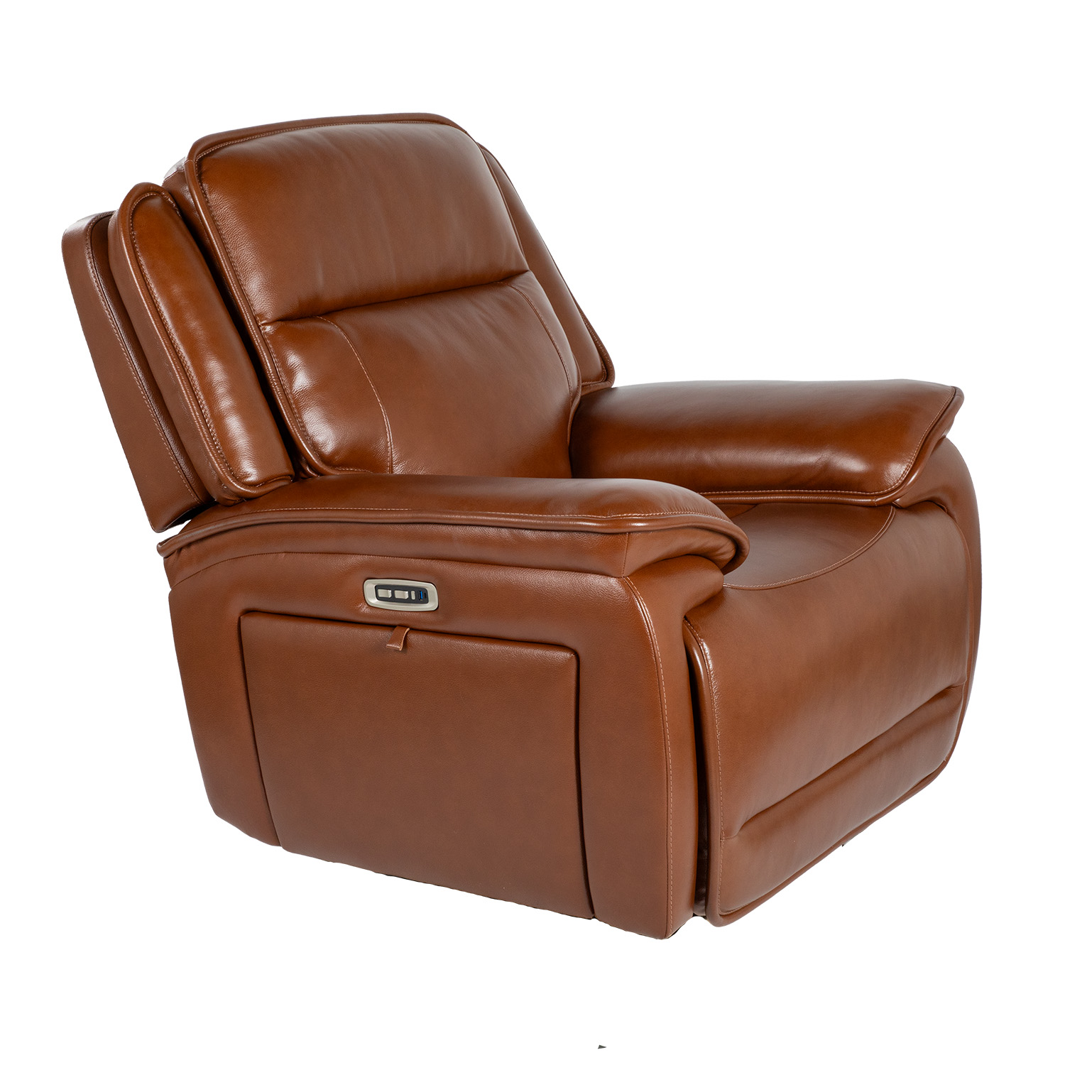 Healy Pier Zero Gravity Power Leather Recliner - Ashley Furniture