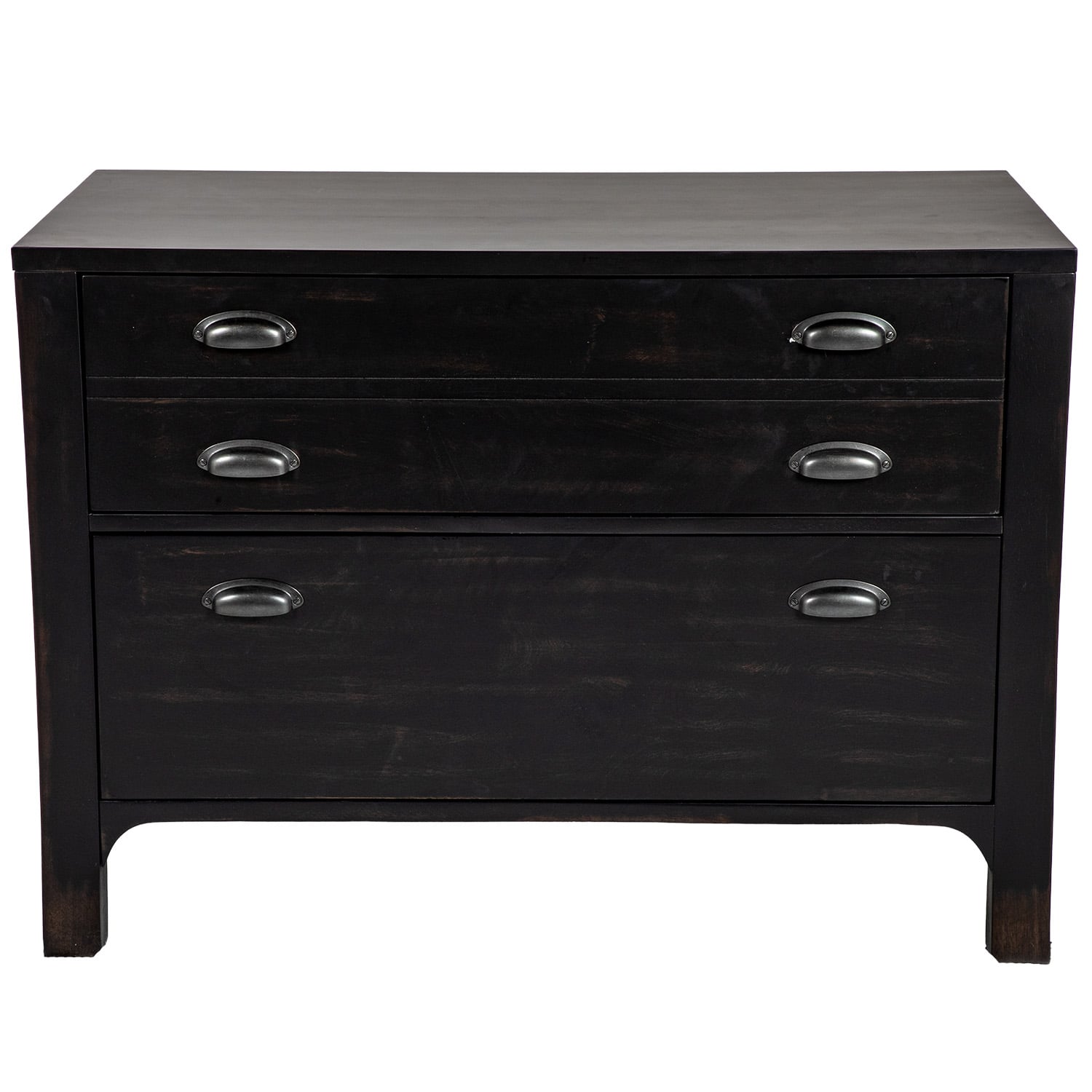 Hanford Lateral File Cabinet, Black | W1337-FC | | AFW.com