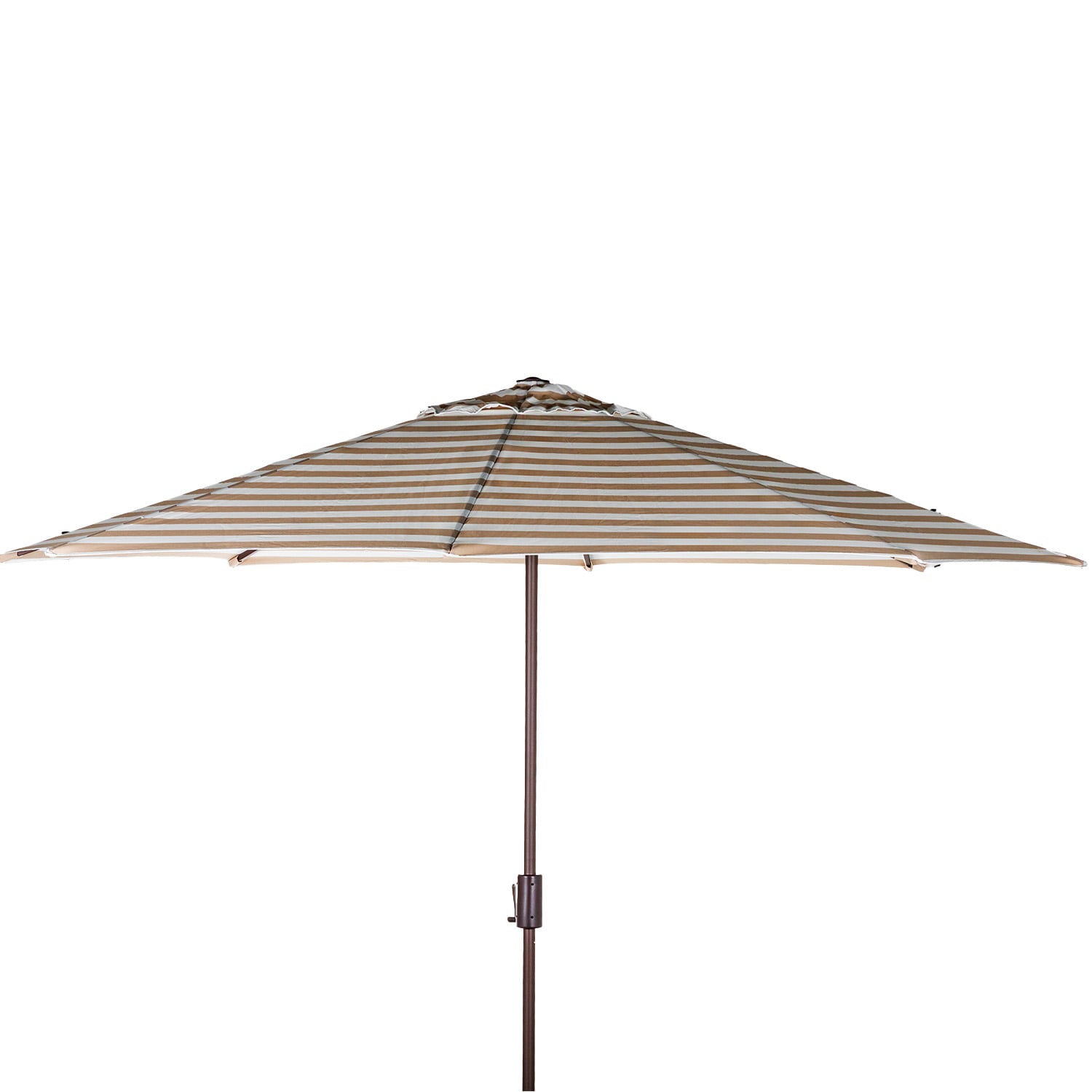11' Auto Tilt Umbrella Beige