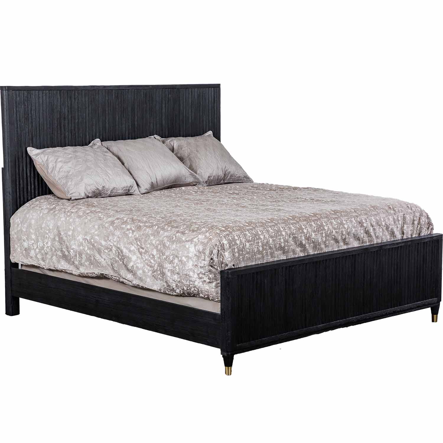 Kara King Panel Bed | 1410-KHB/-KFB/-KQR | Crown Mark | AFW.com