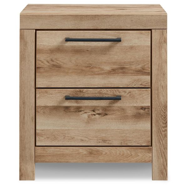 Hyanna Nightstand, Tan Brown