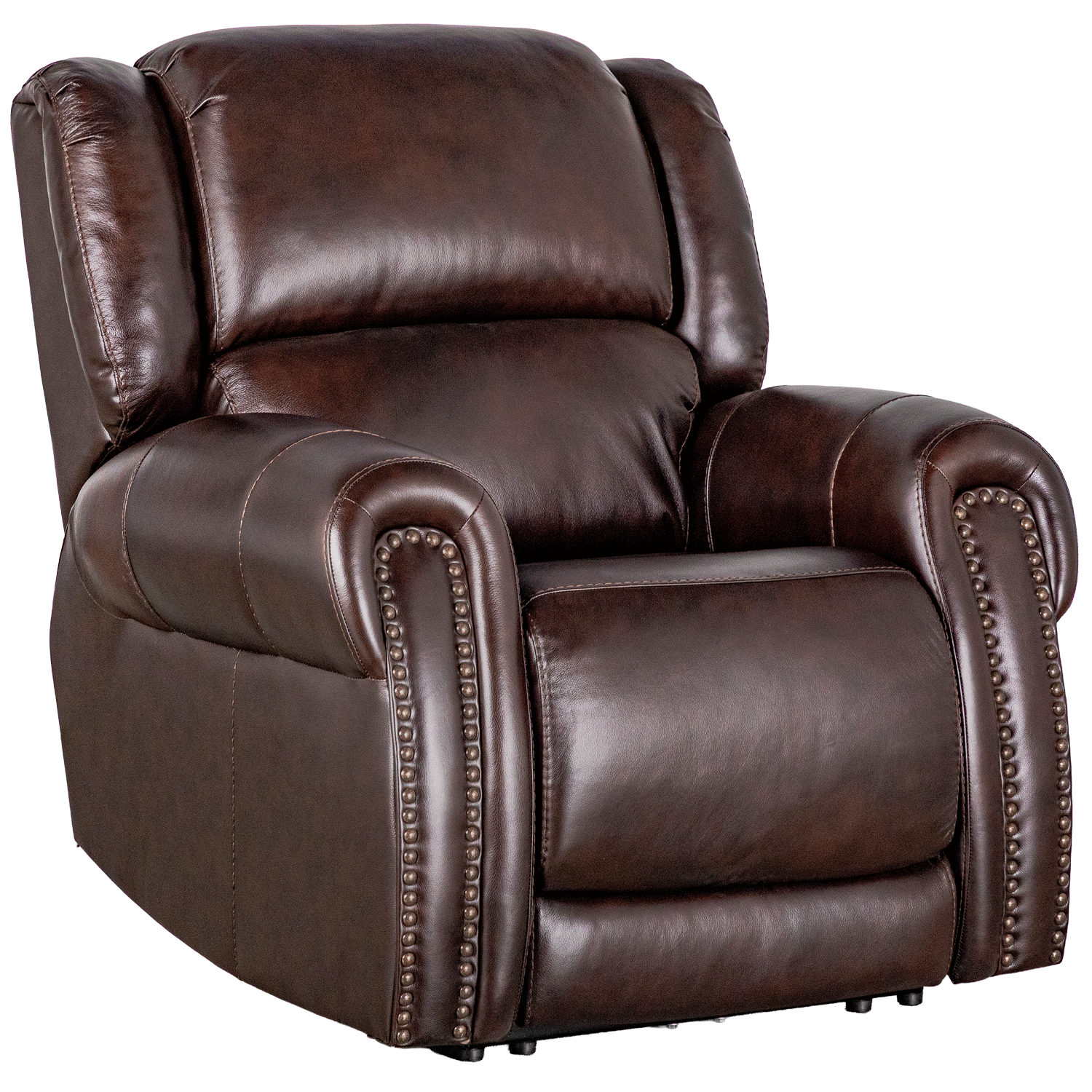 Relax in the Bryant Leather Dual Power Zero Gravity Recliner | AFW.com