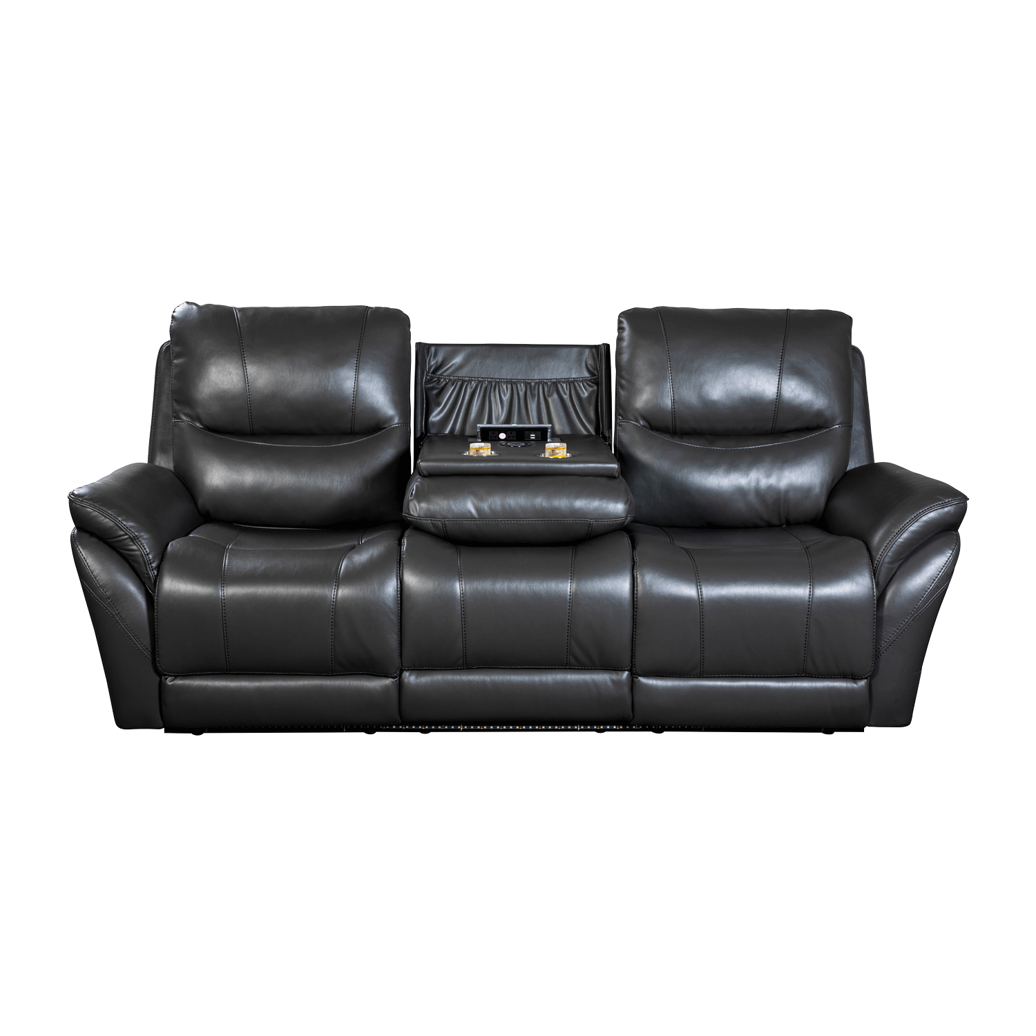 Julie Power Recline Sofa with Drop Table - | AFW.com