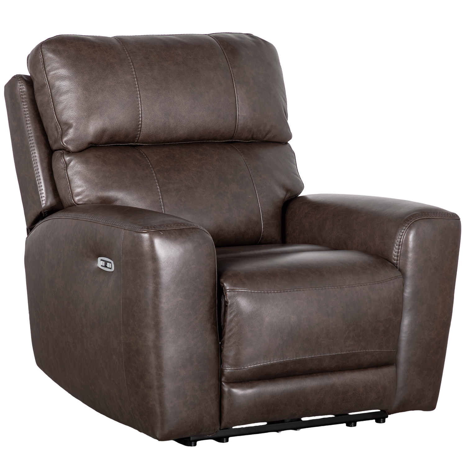 Beadel Leather Dual Power Zero Gravity Recliner - Ashley Furniture