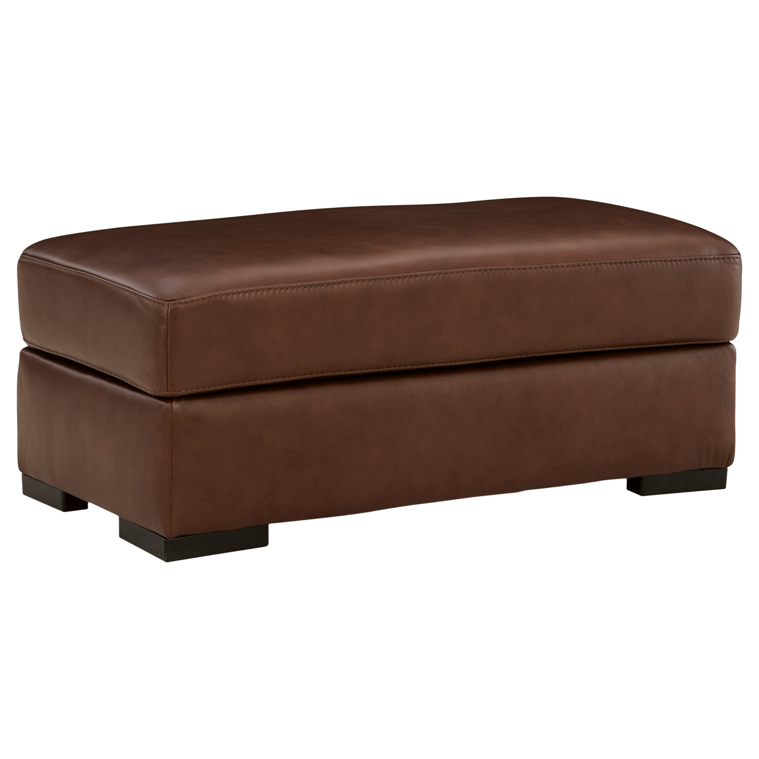 Brogliano Leather Ottoman - Ashley Furniture | AFW.com