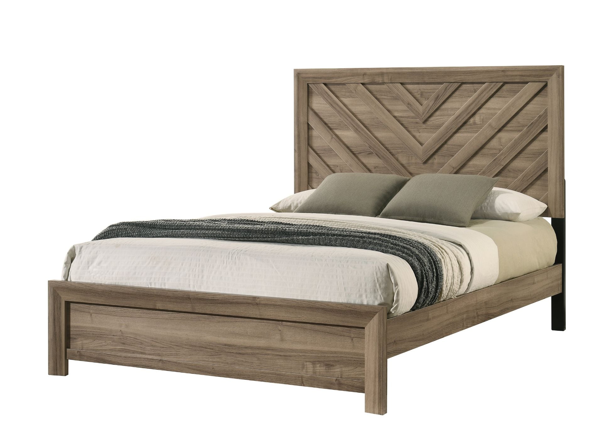 Valor Brown Queen Bed | B9332Q | Crown Mark | AFW.com
