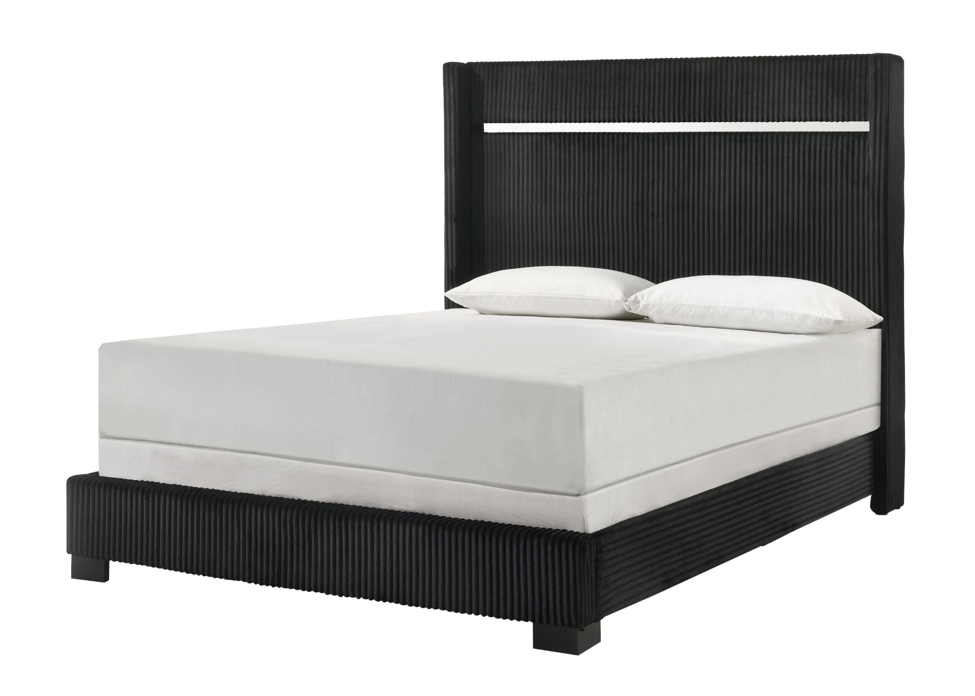 KingGnu CEN+RAL フーディー ブラックSサイズ Gennro Black King Bed | B9295K | Crown Mark | AFW.com