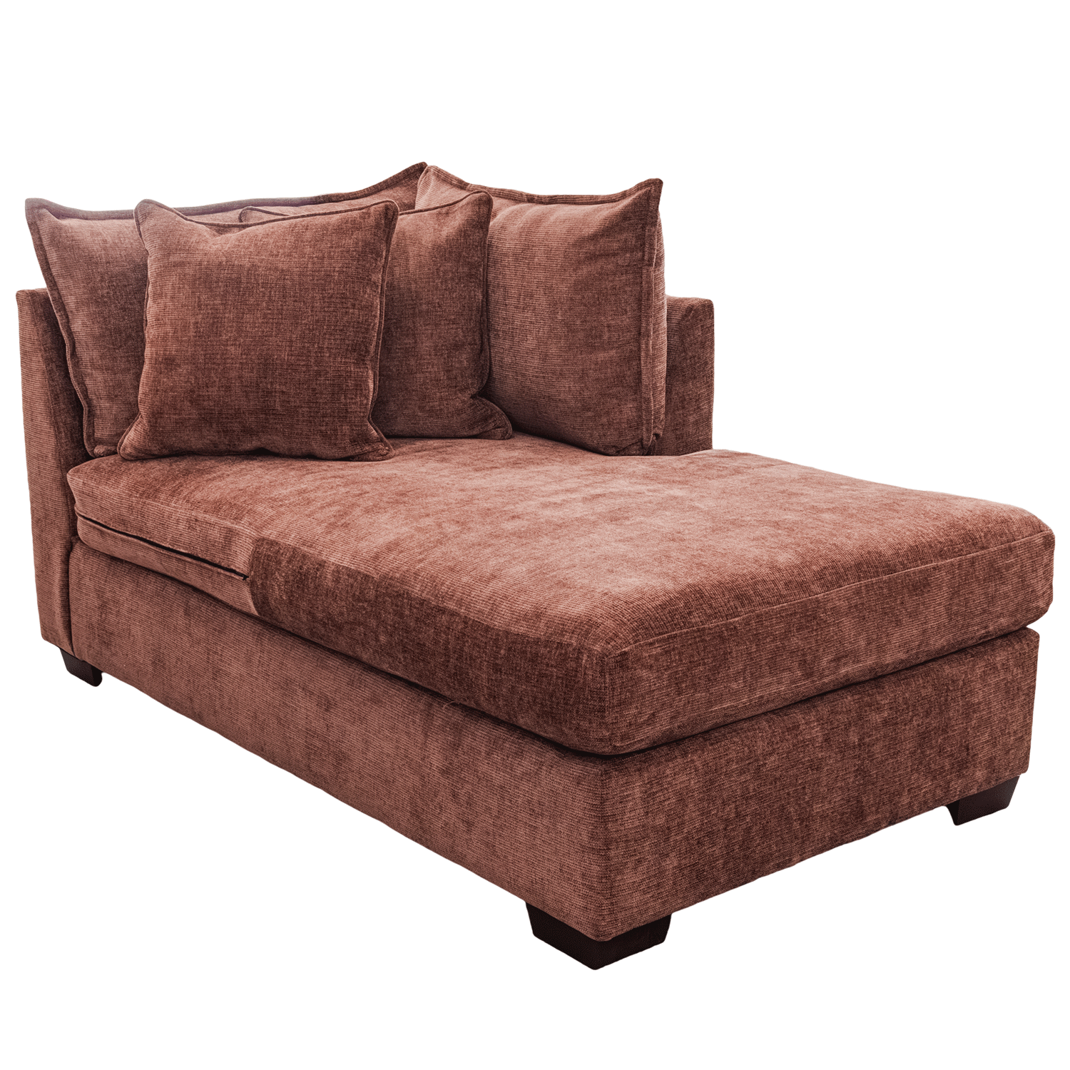 Haven Rust RAF Chaise | 85013-4351 | Peak Living | AFW.com