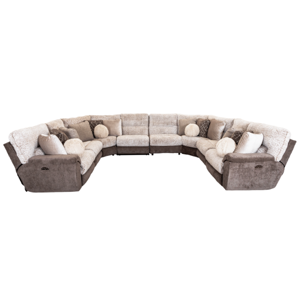 ★セール中★ Subware Recon サブウェア リーコン ウールクッション Rendezvous 8PC Dual Power Recline Sectional - Jackson Furniture