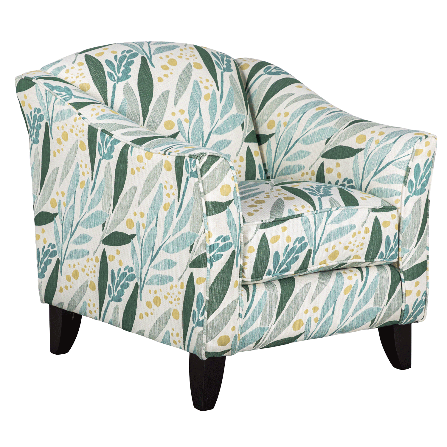 Forest Pansy Accent Chair | 452 FOREST PANSY EVERGREEN | Fusion