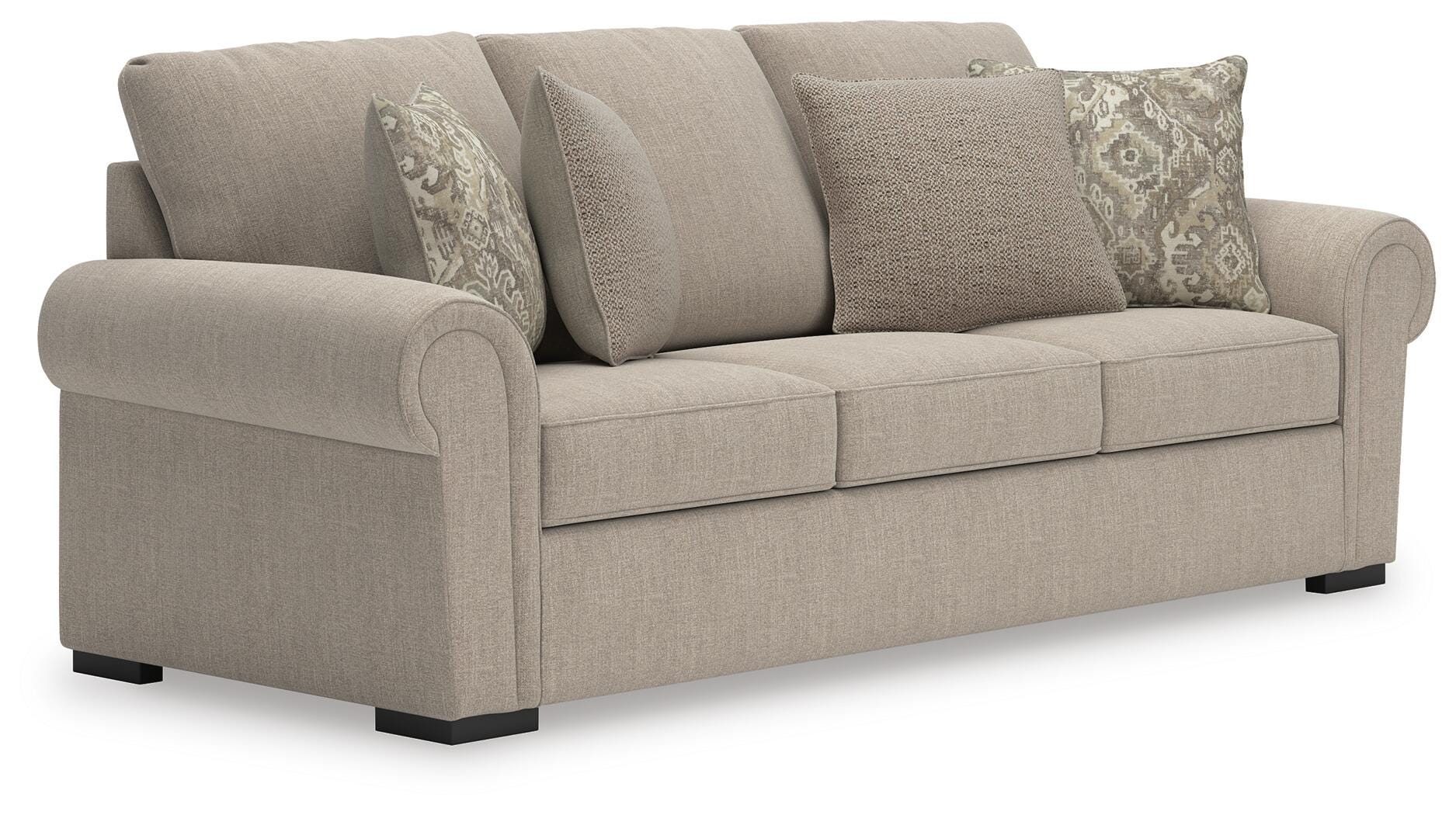 Sararose Beige Sofa - Ashley Furniture | AFW.com