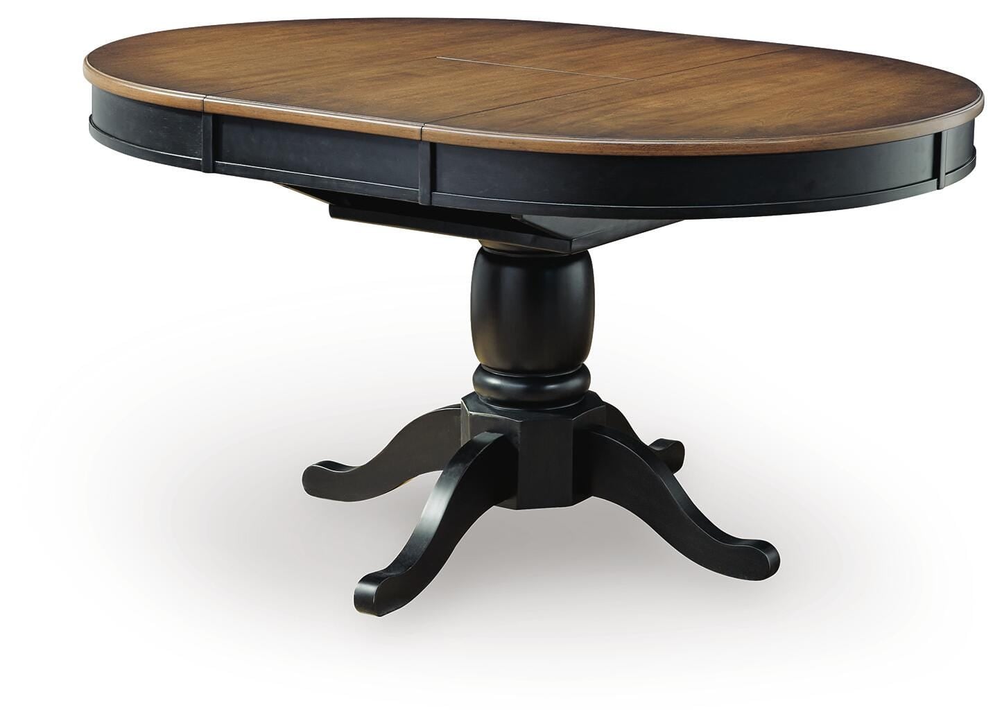 Clorazi Black Dining Butterfly Extension Table - Ashley Furniture